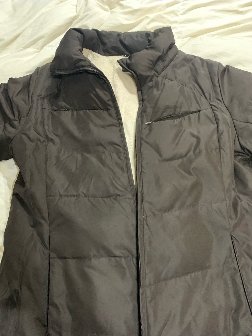 Calvin Klein Women's Black Quilted Puffer Jacket